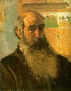 Camille Pissaro Self Portrait painting